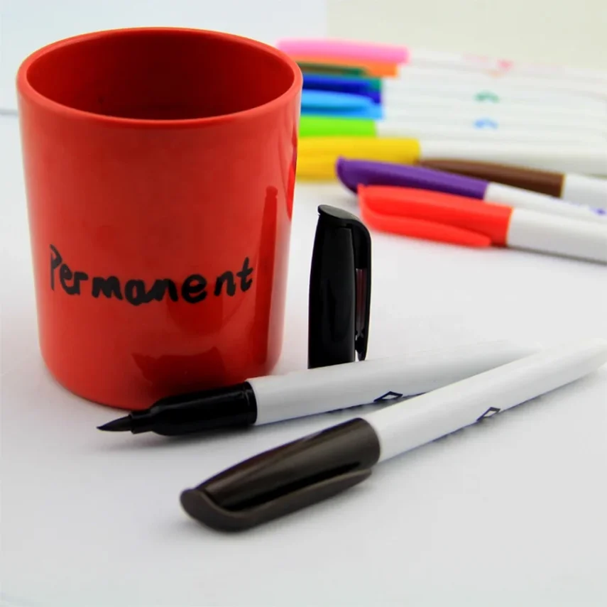 Detailed view of a premium marker pen.