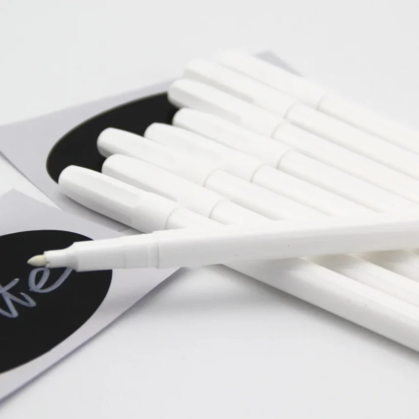 Collection of art marker pens for creative projects