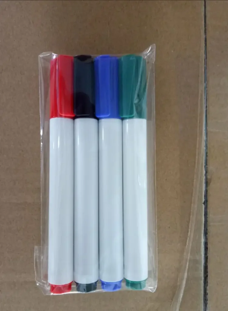 High-quality marker pens and design tools on a white background