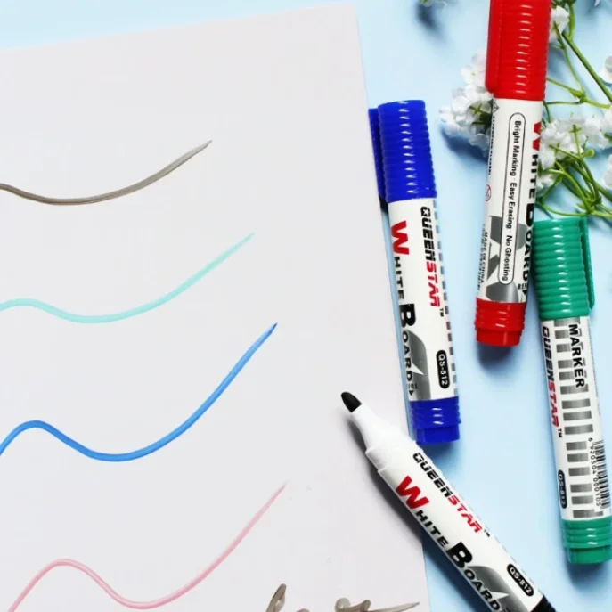 Art tools including marker pens for professional use.