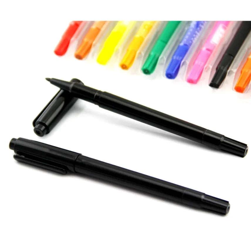 High-quality marker pens for design and creative work
