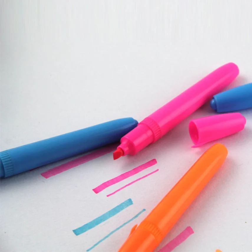 Assortment of vivid markers for vibrant coloring projects.