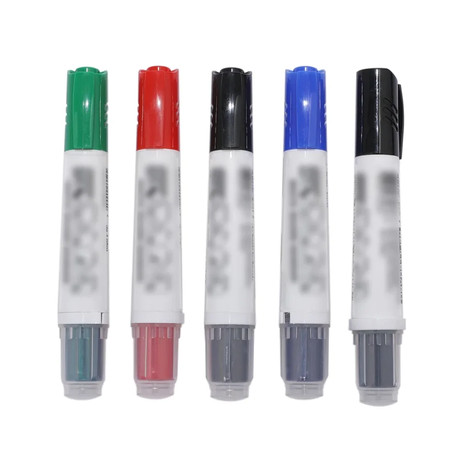 Set of colorful marker pen designs for creative projects.