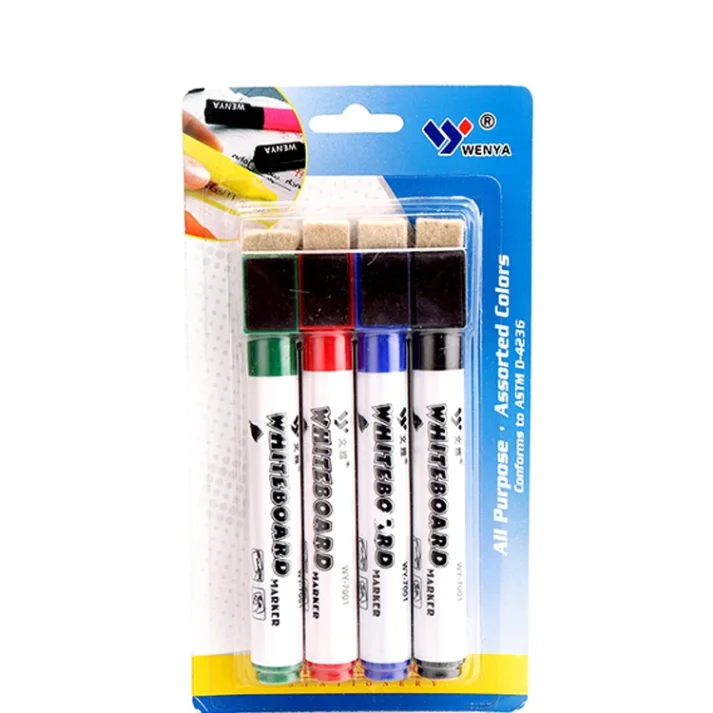 Collection of art marker pens for creative projects