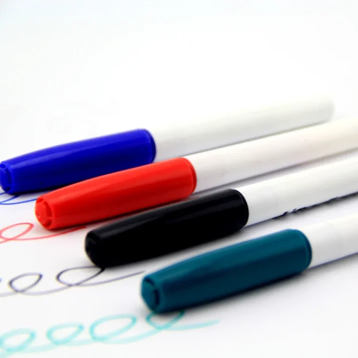 Alcohol-based markers for smooth blending.