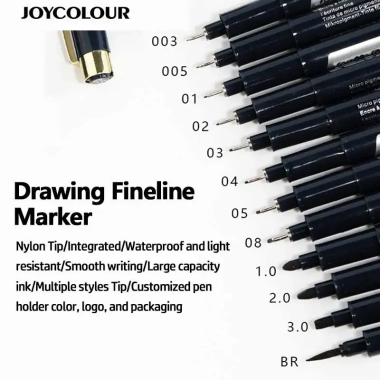 A diverse collection of marker pens for various applications