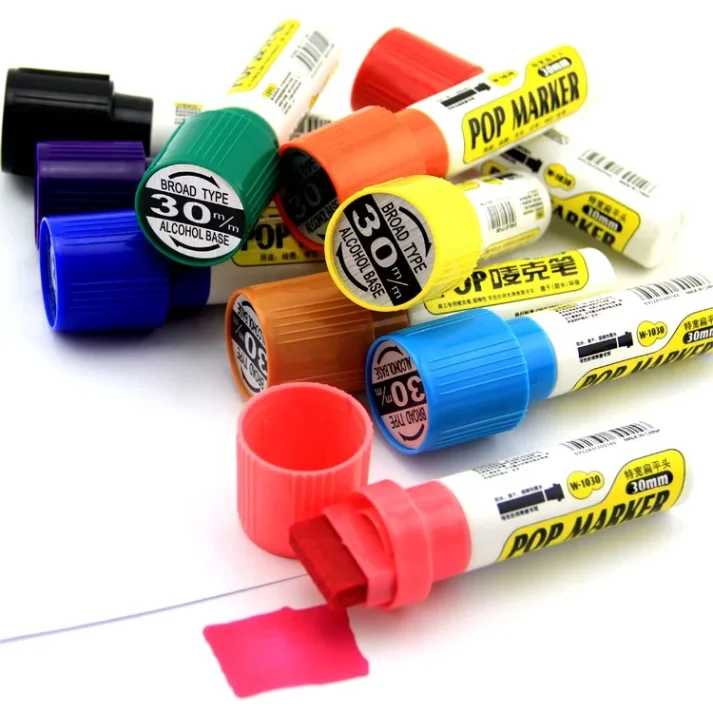 Marker set for beginners to explore art techniques