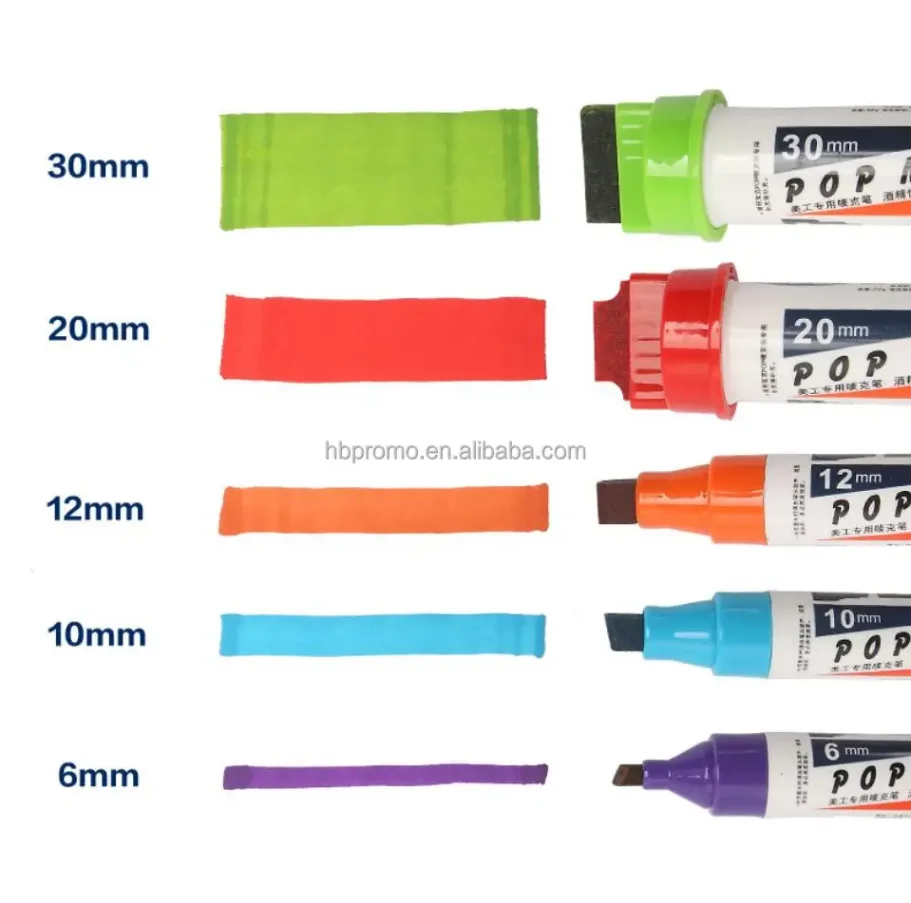 Fine-tip marker collection for precise and detailed work