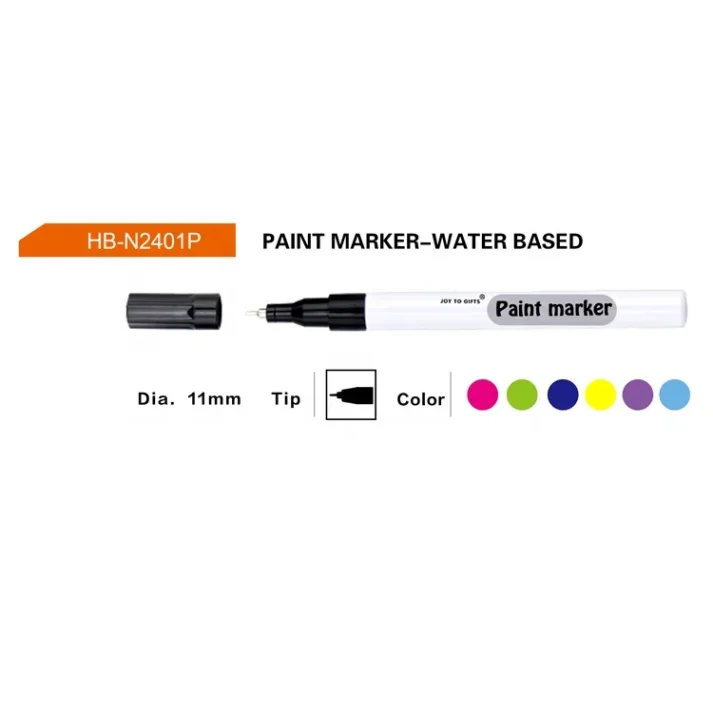 High-quality marker pens for design and creative work