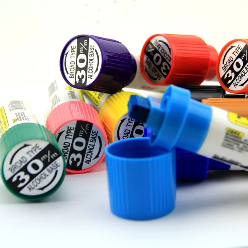 Collection of high-quality markers for art and design.