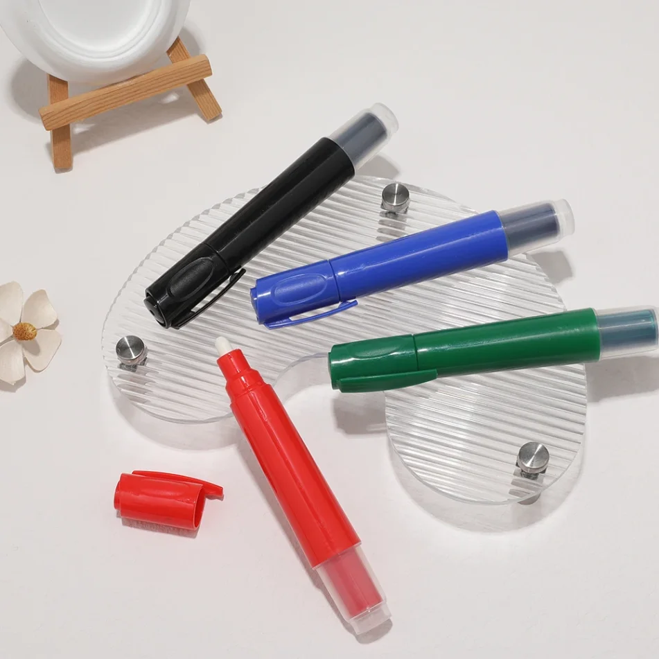 Assorted marker collection for creative projects