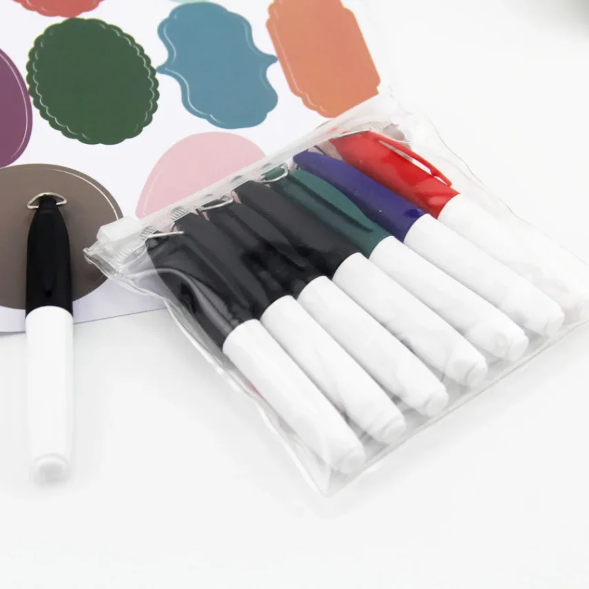 Painting easel with a blank canvas