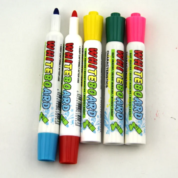 A colorful set of marker pens for creative projects