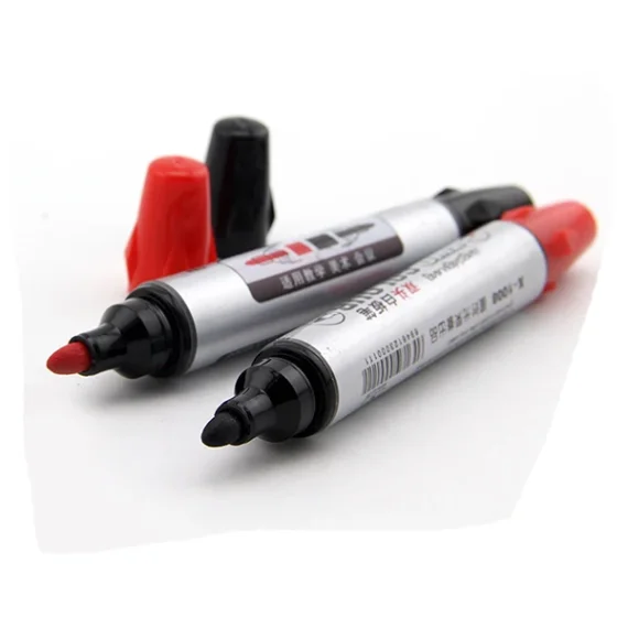 A collection of art markers for creative projects
