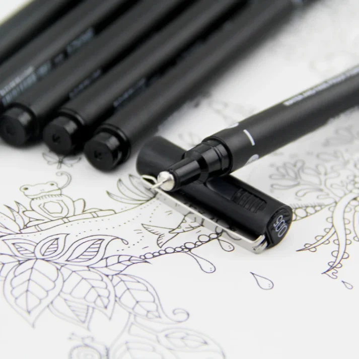 A comprehensive marker set designed for artists.