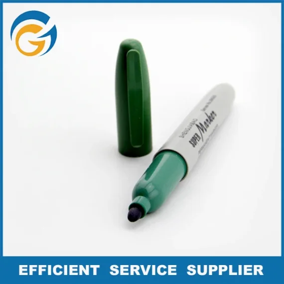 A set of colorful marker pens for artistic and creative use.