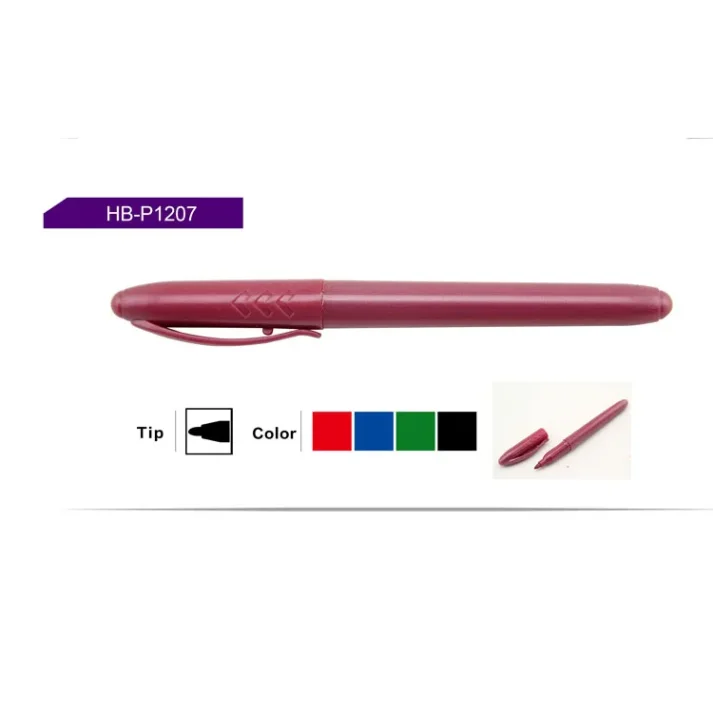 Set of colorful marker pen designs for creative projects.
