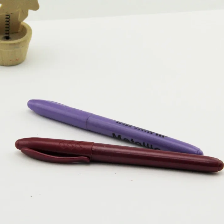 High-quality marker pens in assorted colors for artists.