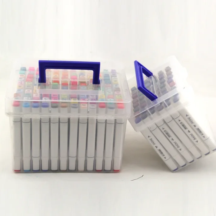Professional art marker set for detailed drawing and sketching