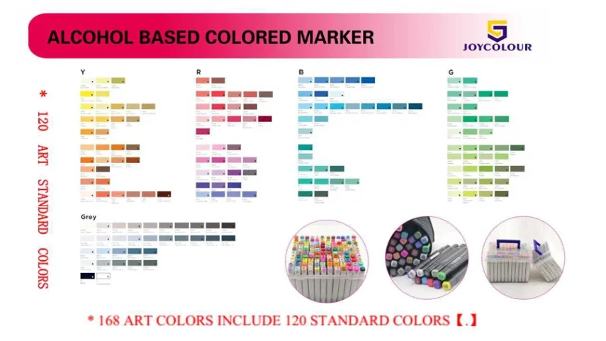 Washable markers ideal for students and classroom use