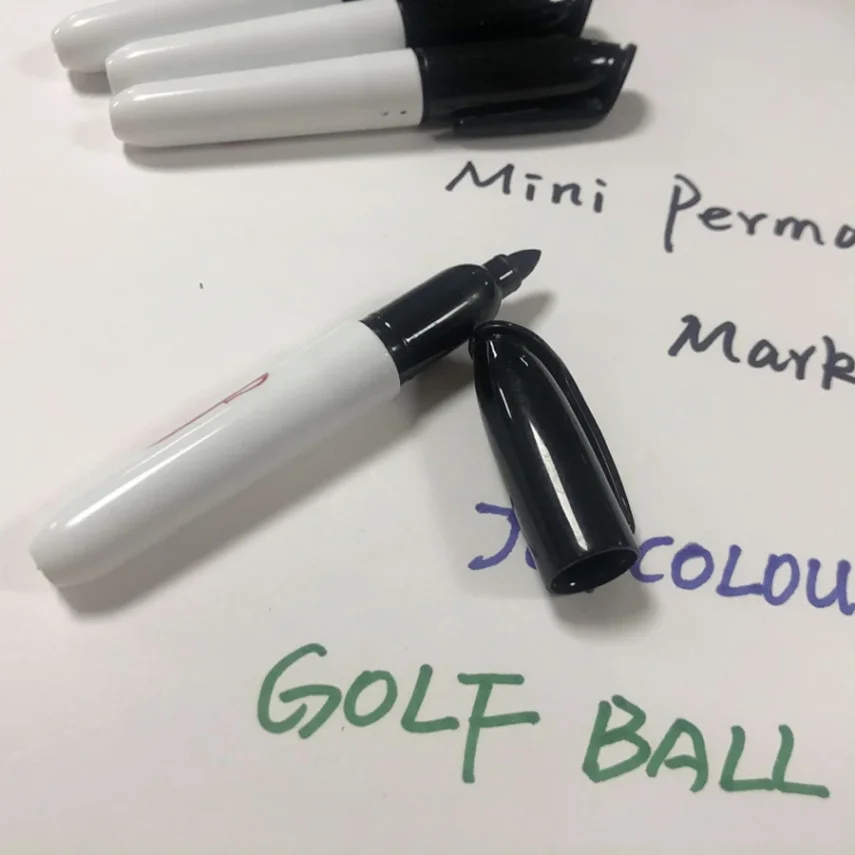 Art marker set with protective case for storage