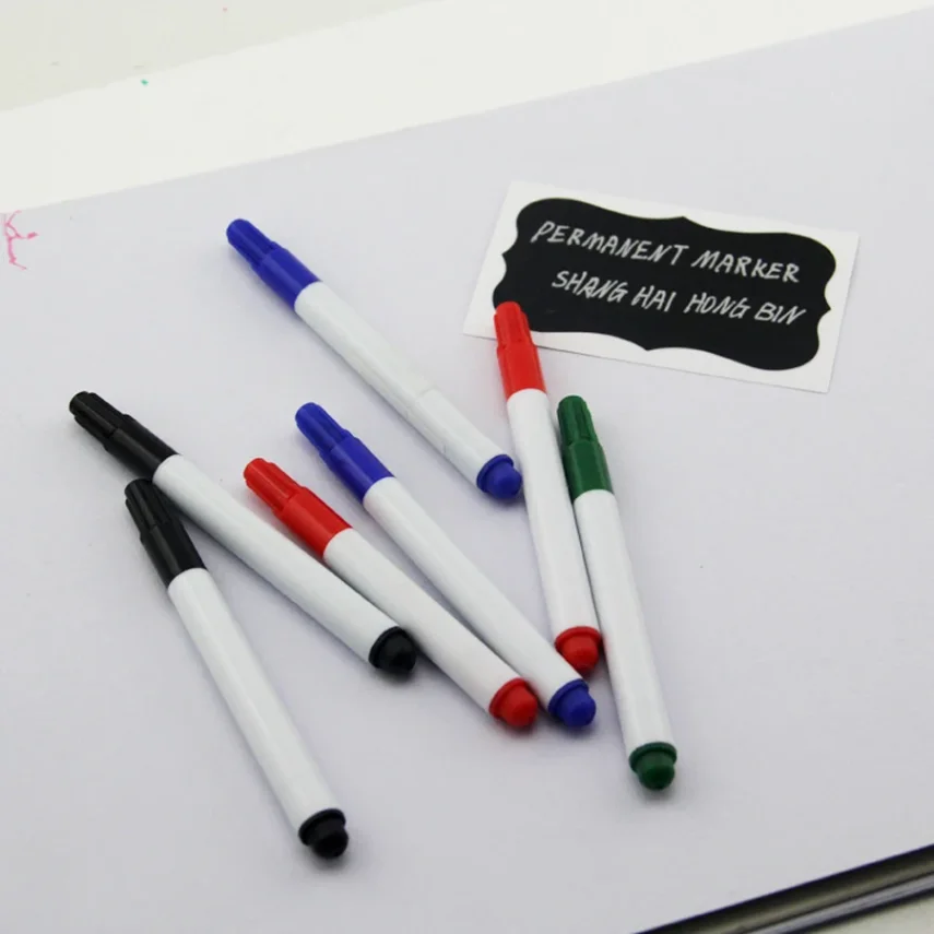 Variety of marker pens in different tip sizes