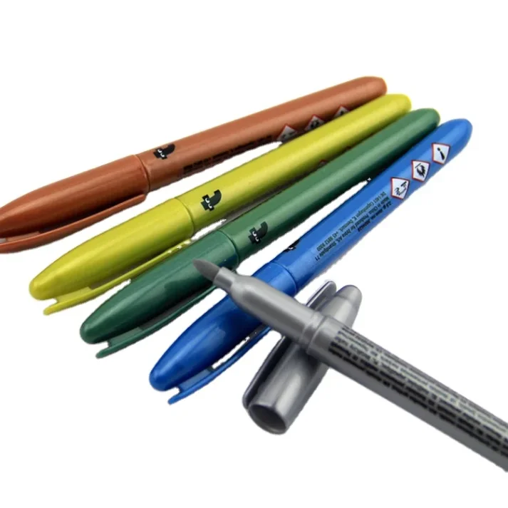 Fine-tip markers ideal for intricate details and precision work