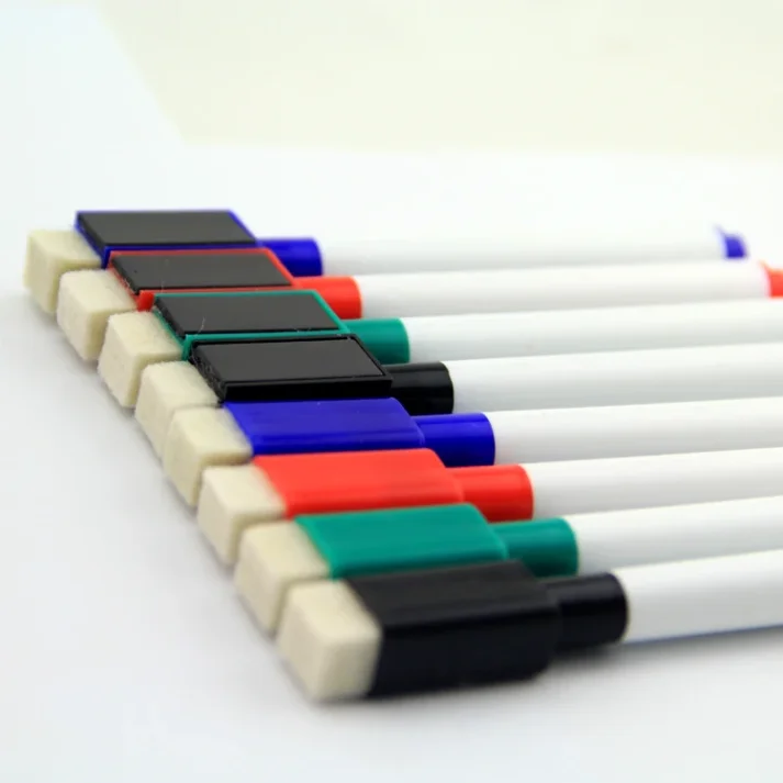 Assorted colors of marker pens for diverse artistic needs