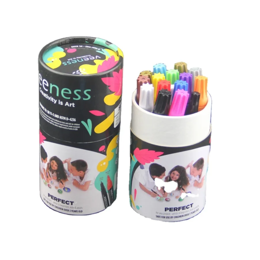 Design marker kit for graphic design projects.