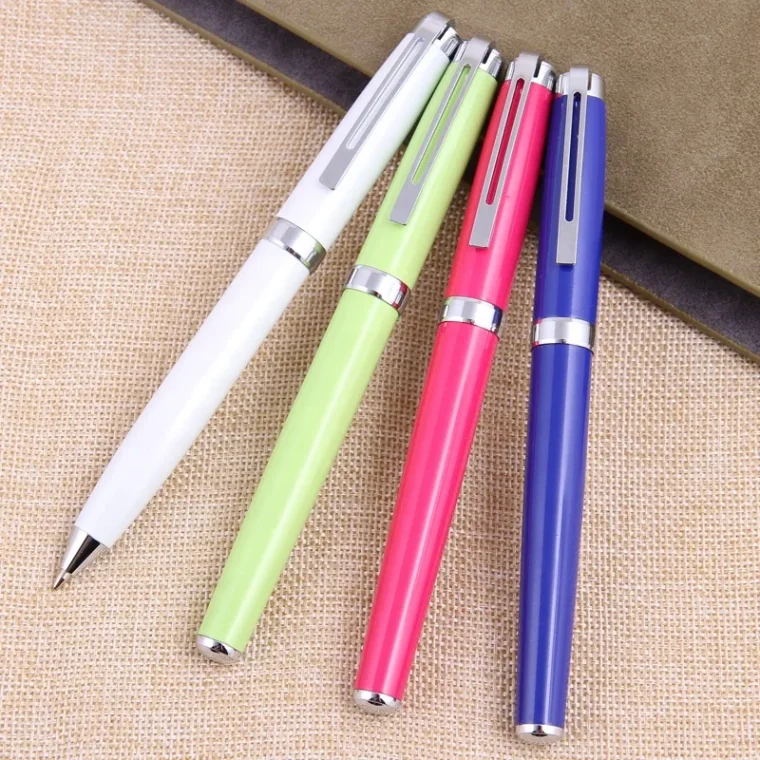A collection of marker pens for creative projects