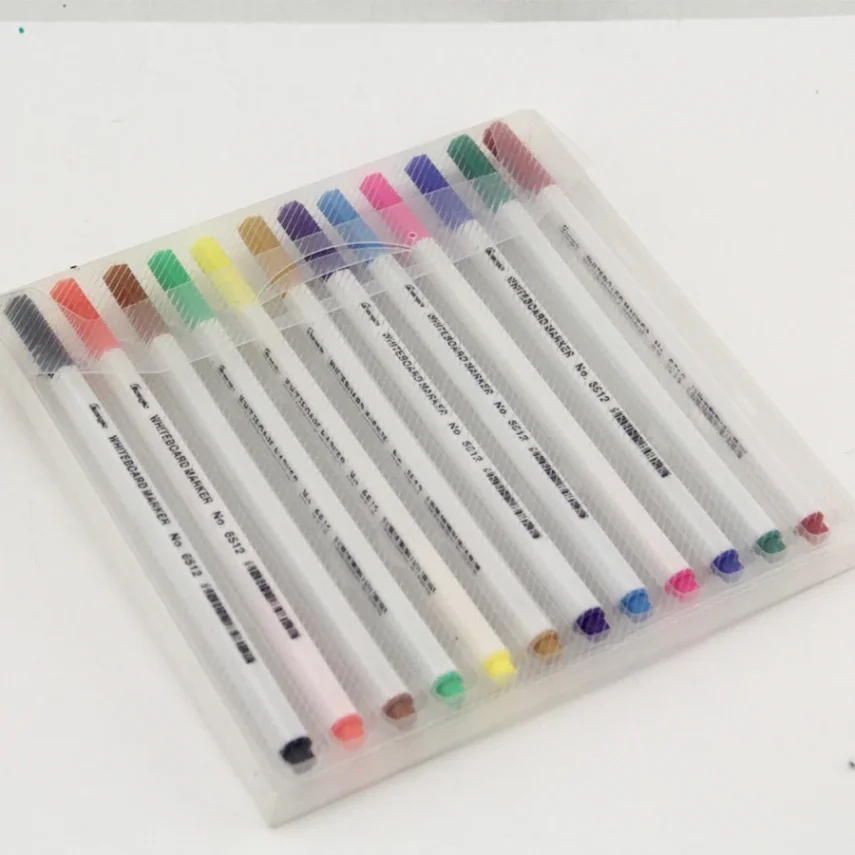 High-quality marker pens and design tools on a white background
