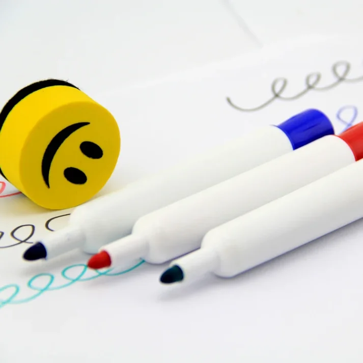 A colorful collection of markers for artists.