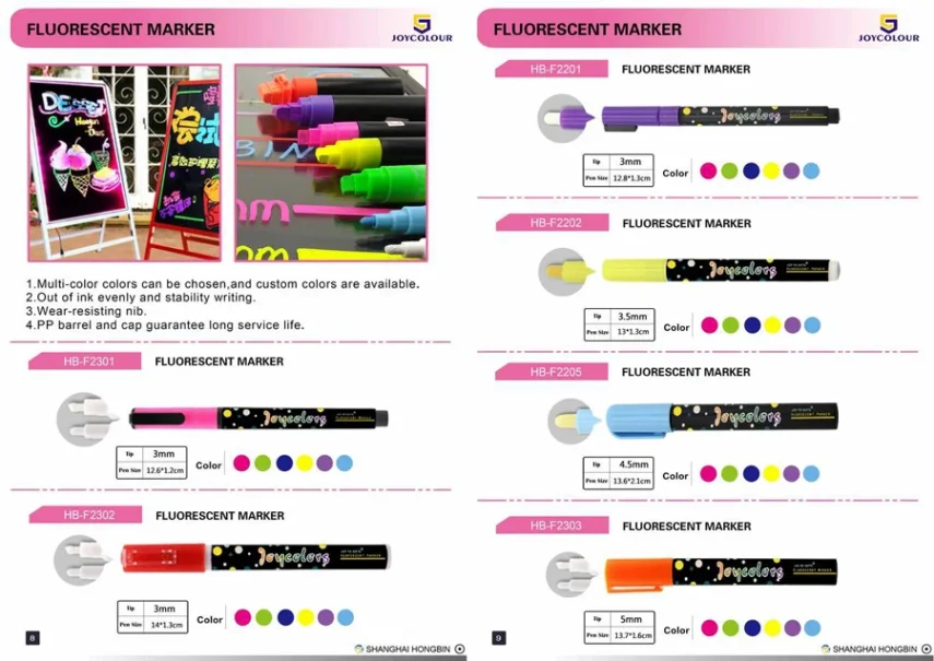 Bundle of creative markers for art and crafts