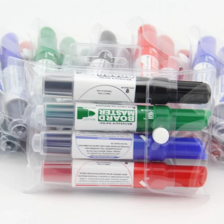 Colorful pack of markers for artists and students