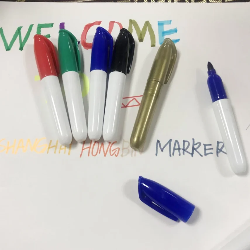 Collection of markers for design projects