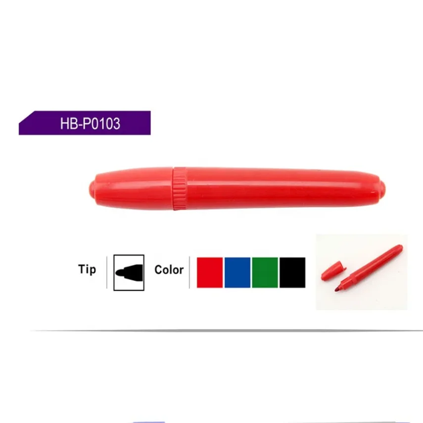 High-quality marker pens with vibrant colors.