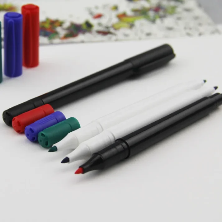 A colorful set of markers for artistic and educational use