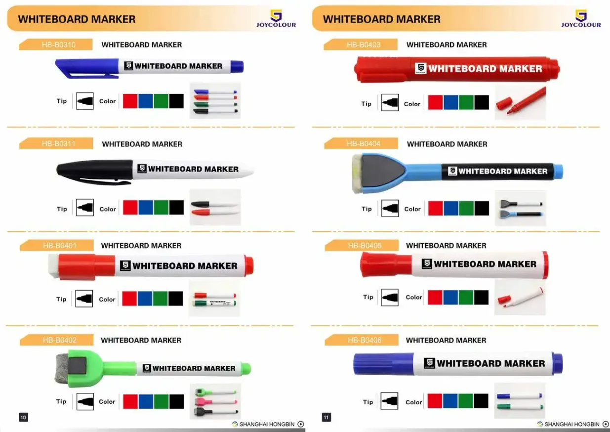 Pack of colorful marker pens for coloring and drawing