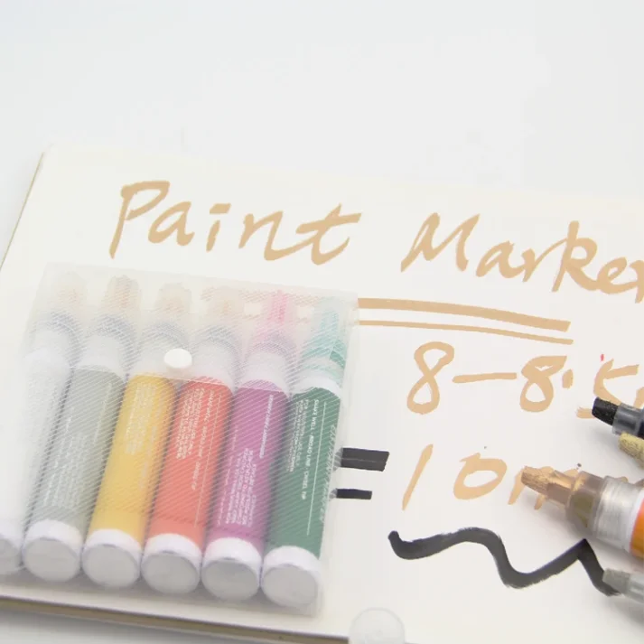 Collection of art markers for creative projects