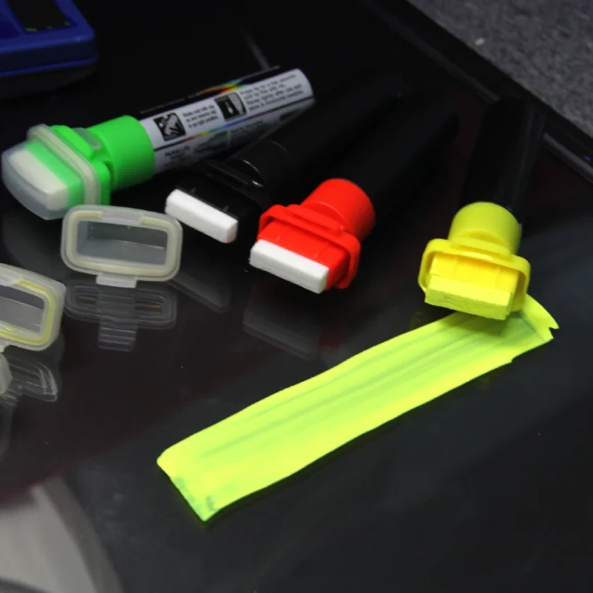 Marker pens specifically designed for artists.