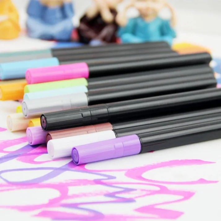 High-quality marker pens for design and creative work