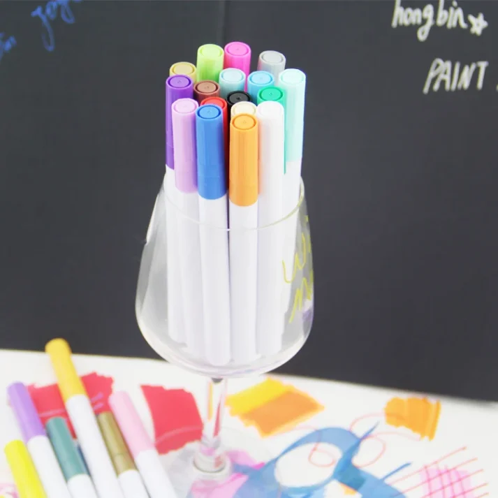 High-quality marker pens for design and creative work