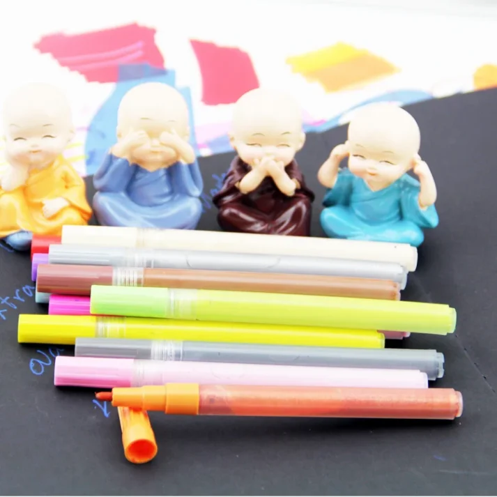 A professional collection of marker pens for artists