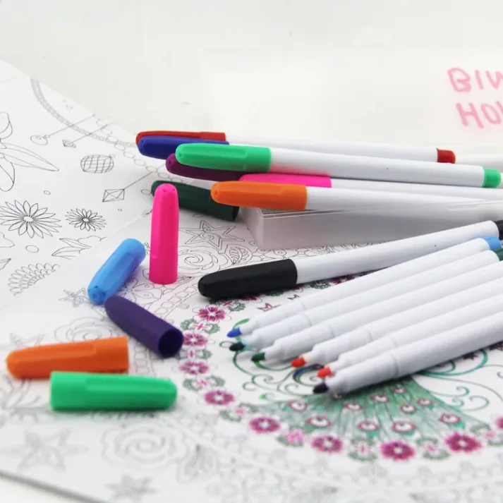 High-quality art markers for detailed work