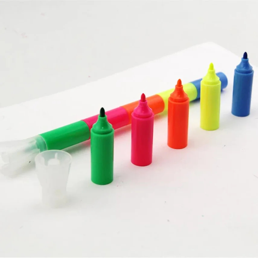 Alcohol-based marker pens for smooth and vibrant coloring