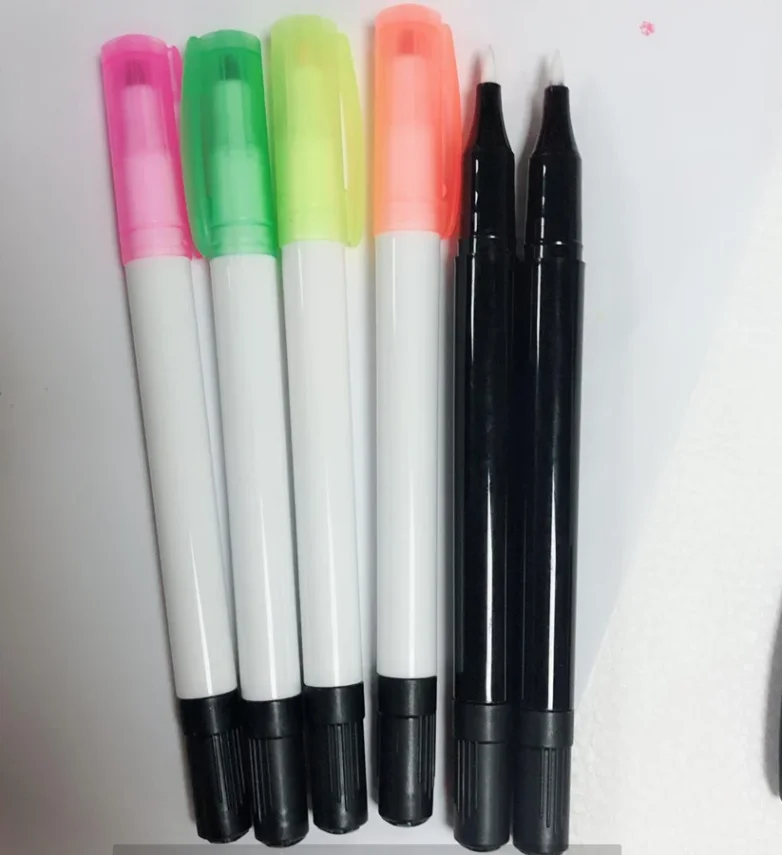 A collection of art markers for various creative projects
