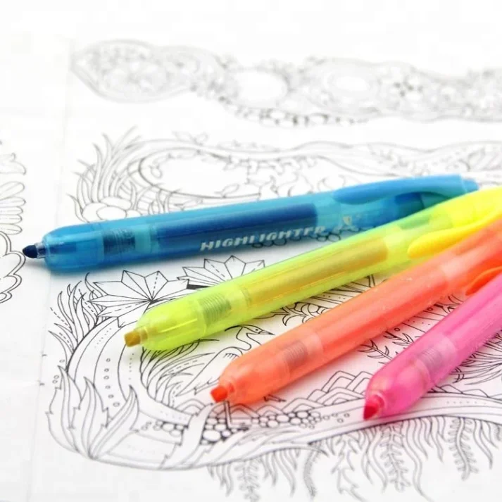 Professional-grade marker pens for detailed artwork.