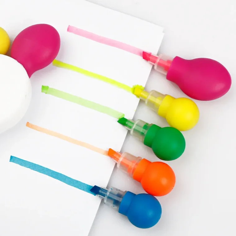 Professional marker pens for detailed artwork.