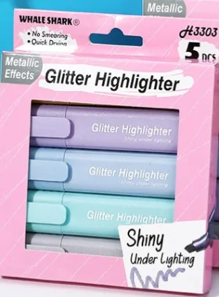 Wholesale 5-in-1 Customizable Highlighter Pen Set - Factory Direct
