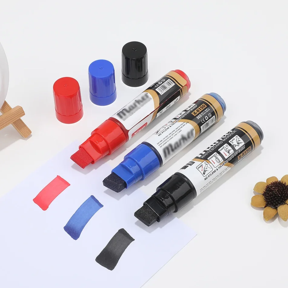 Wholesale 6mm Tip Quick-Dry Non-Toxic Whiteboard Markers - Factory Supplier